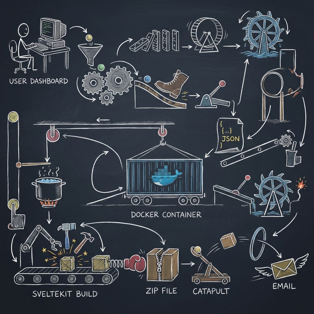 EasyPageGo: The Rube Goldberg Website Builder