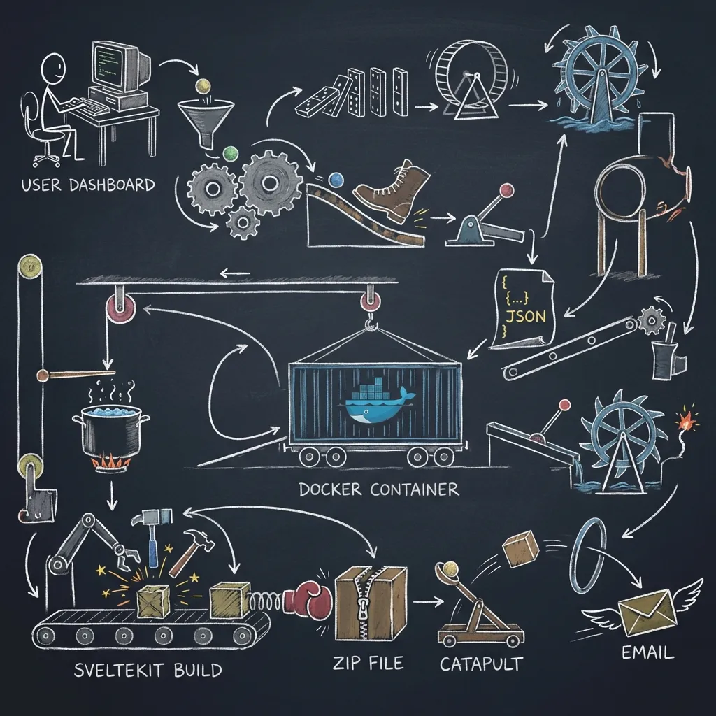 EasyPageGo: The Rube Goldberg Website Builder