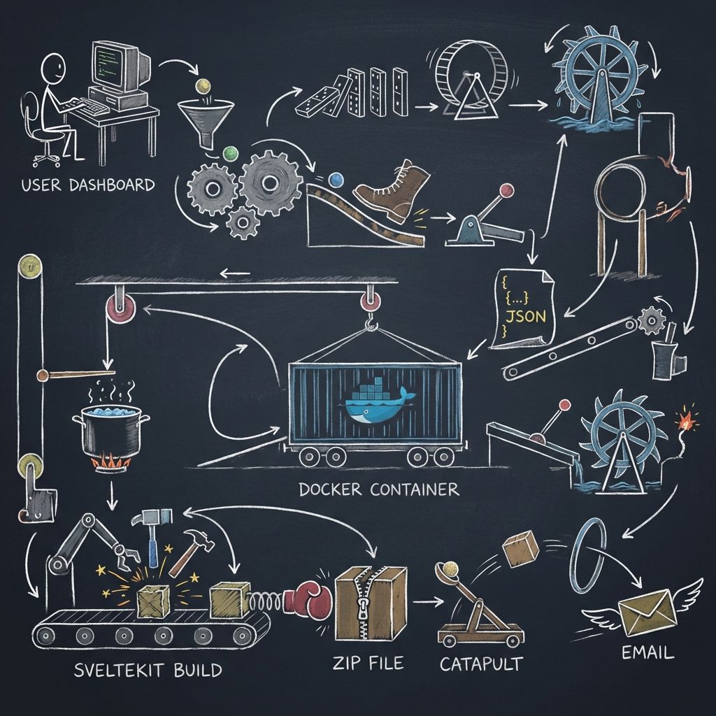 EasyPageGo: The Rube Goldberg Website Builder